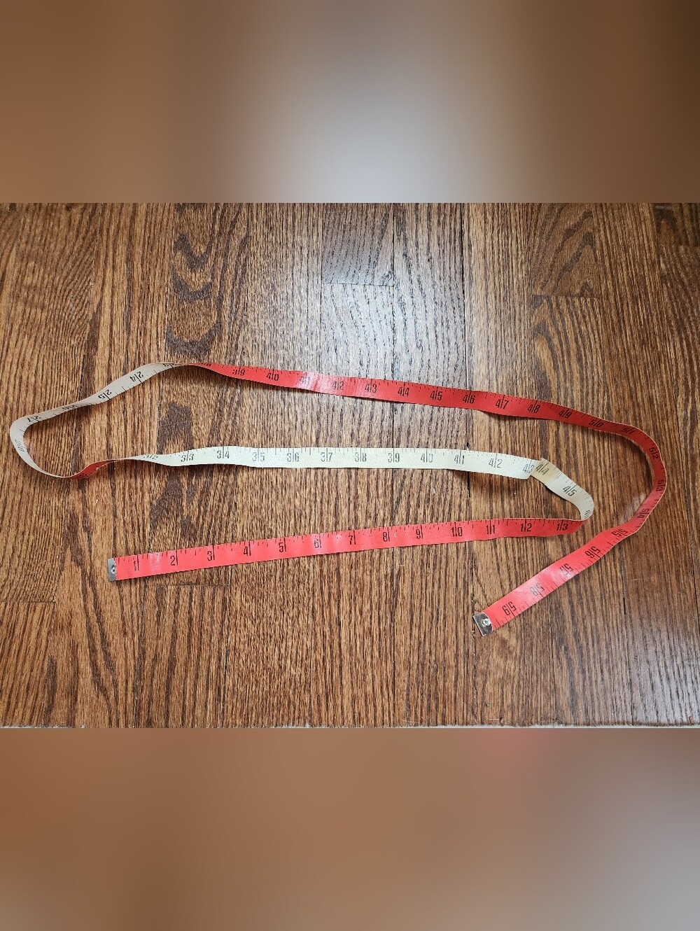 Vintage Seamstress Measuring Tape - Made In Spain